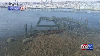 Dozens of CenturyOld Shipwrecks in Narragansett Bay [upl. by Sharity]