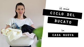 Il mio nuovo CICLO DEL BUCATO in CASA NUOVA Abbiamo finalmente una ASCIUGATRICE [upl. by Mcbride]