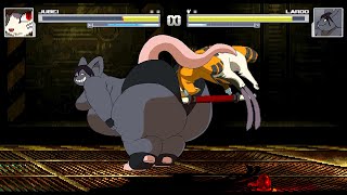 MUGEN Request Lardo Rat vs Jubei [upl. by Coulombe]