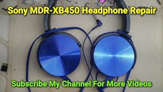 Sony MDRXB450 Headphone 35mm Audio Jack Repair [upl. by Annyl]