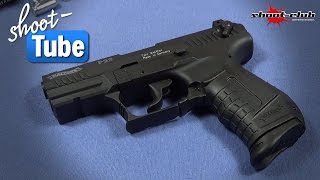 Walther P22 Schreckschuss Pistole  shootclub Review [upl. by Clemente653]