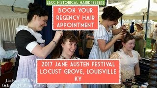 Jane Austen 2017 Hair Salon  Locust Grove  Louisville KY  BOOK YOUR APPOINTMENT TODAY [upl. by Orian]