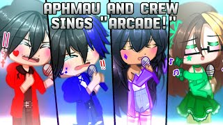 quot🎤quotAphmau and crew sings quotArcadequot💜Aphmau💜Gacha meme✨✨✨ [upl. by Ringe]