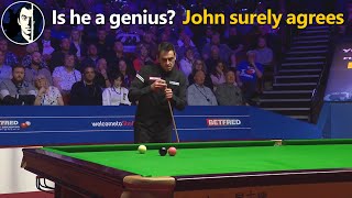 Frame 16 ‒ Proud of Himself  Ronnie OSullivan vs John Higgins  2022 World Snooker Championship SF [upl. by Aidnac]