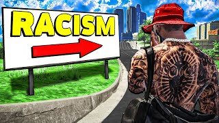 Trolling FiveM’s BIGGEST SERVER that allows RACISM [upl. by Nielson999]