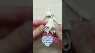 Restring Your BJD Doll Tutorial  Ten Thousand Escape Plans Angel Girl [upl. by Keppel]