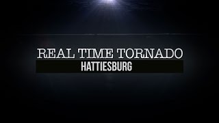 Tornado AlleyReal Time Tornado on Weather Channel – featuring Hattiesburg Part 1 [upl. by Noach518]