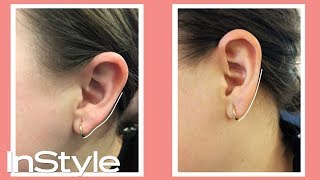 What Are Earlobe Fillers  Beauty Now  InStyle [upl. by Addiel]