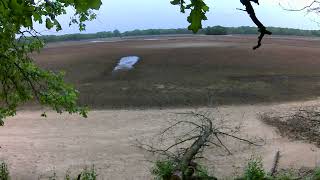 Draining JC Murphey Lake timelapse at Willow Slough FWA [upl. by Liebermann]