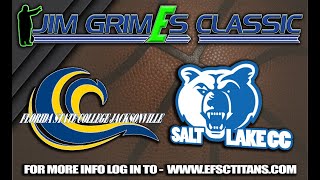 Jim Grimes Classic Game 1 FSCJ Mens Basketball vs Salt Lake CC [upl. by Griselda]