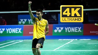 4K50FPS  MS  Lee Chong Wei vs Chen Long  2014 All England Open Final  Highlights [upl. by Eitsyrk]