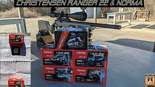 Christensen Arms Ranger 22 Norma TAC22 Subsonic Match amp Extreme LR [upl. by Yliak222]