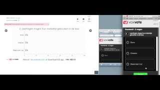 VoxVote  Instructie video Nederlands deel 1 van 2  Mobile Voting [upl. by Sugihara]
