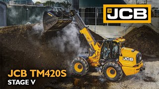 New JCB TM420S Telescopic Wheel Loader [upl. by Brunhild]