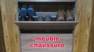 comment assembler meuble de chaussure [upl. by Kolk458]