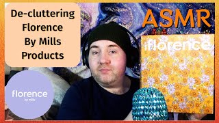 ASMR Declutter Florence By Mills Products  Tapping Scratching Tracing Whispering [upl. by Phedra]