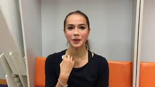 АЛИНА ЗАГИТОВА ИНТЕРВЬЮ  ALINA ZAGITOVA INTERVIEW [upl. by Soelch]