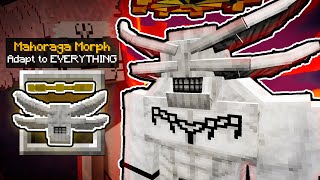 Adapting as The Divine General MAHORAGA inside Minecraft Jujutsu Kaisen [upl. by Aivun]