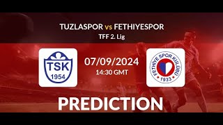 TUZLASPOR VS FETHİYESPOR TFF 2LİG 2024 MATCH [upl. by Aserehtairam281]