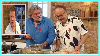 Saturday Kitchen host reacts as Hairy Bikers Dave Myers didnt think hed see Christmas [upl. by Cissej309]