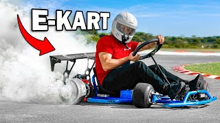 I Tested the FASTEST Electric Drift Kart [upl. by Nestor637]