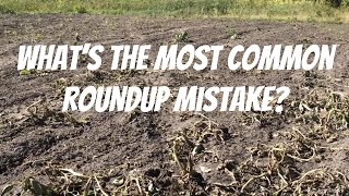 THE MOST COMMON ROUNDUP MISTAKE What should go in the tank BEFORE glyphosate [upl. by Inalej]