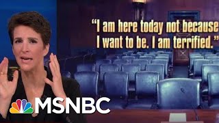 New Brett Kavanaugh Allegations Come To Light Ahead Of Dr Ford Hearing  Rachel Maddow  MSNBC [upl. by Irvin]