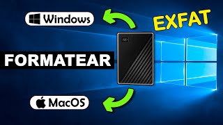 Cómo formatear disco duro para MAC desde Windows [upl. by Ellmyer885]