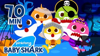 Halloween Monsters Go Away  Compilation  Halloween Songs  Baby Shark Official [upl. by Tivad900]