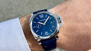 Panerai Luminor Due 42 mm blue [upl. by Sherar]