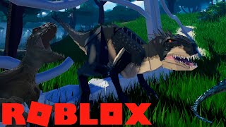 Scorpios Rex  The first Hybrid of the game  Jurassic Blocky [upl. by Nichol]