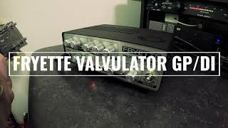 ROKZ DEMO  Fryette Valvulator GPDI Direct Recording Amplifier Demo [upl. by Siddon]