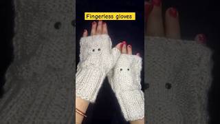 knitting fingerless gloves very easy full tutorial vedio available in my channel [upl. by Reynold]