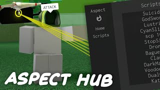 ROBLOX FE Script GUI  Aspect Hub Review [upl. by Balf]