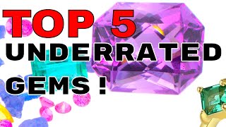 Top 5 MOST Underrated Gemstones YOU Need To Know [upl. by Arimihc]