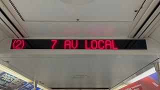 R142 2 Train Ride from Flatbush Ave to Harlem148 St via 7th Av Exp  Broadway Local [upl. by Eilama]