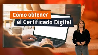 Cómo Obtener el Certificado Digital 🖥️ PASO a PASO 👌 [upl. by Nancie]