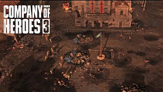 Battle of Ortona  Company of Heroes 3 Italian Campaign Fearless Difficulty Part 14 [upl. by Iveson859]