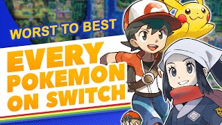 All 11 Pokémon Switch Games Ranked [upl. by Anafetse]