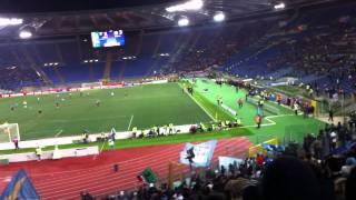 Lazio 20 Milan 01022012 Curva Nord 12 [upl. by Attenov577]