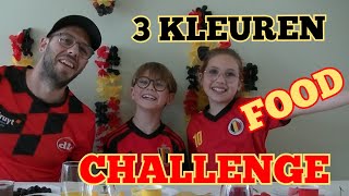 ZWART vs GEEL vs ROOD FOOD CHALLENGE wie mag bijten wie likken en wie nix DeWereldVanKeSi [upl. by Cho670]