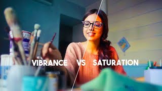 The Difference Between Vibrance and Saturation in Photoshop [upl. by Binnie920]