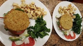 Crochet Mothers Day Ideas With A Delicious Quinoa Burger Vegetarian Healthy Recipe DIY Tutorial [upl. by Darraj]