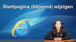 Waarom kan ik mijn startpagina niet wijzigen Internet Explorer [upl. by Haydon677]