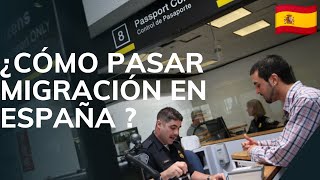 😱🇪🇸 ¡NO DIGAS ESTO EN MIGRACIÓN ESPAÑA  preguntas y respuestas [upl. by Elgna]