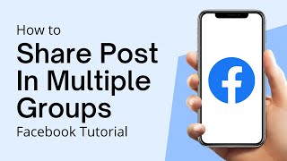 How to Share Post in ALL Facebook Groups At Once Quick amp Easy 2023 [upl. by Andromede]