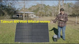 TaleSun Solar Panel Review 24 cent a Watt [upl. by Neliac]