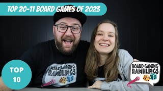 Top 2011 Board Games of 2023 [upl. by Lyckman]