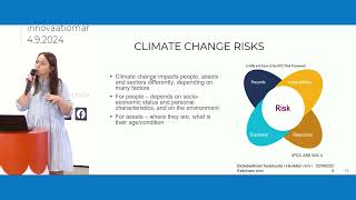 Open Forum – Ilmastonmuutokseen sopeutuminen ja innovaatiomahdollisuudet 492024 [upl. by Erdah252]