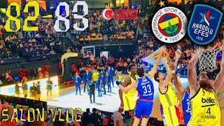 Fenerbahçe Beko 8283 Anadolu Efes  Cumhurbaşkanlığı Kupası Final  Maçın Tribün Hikayesi [upl. by Tnerb]